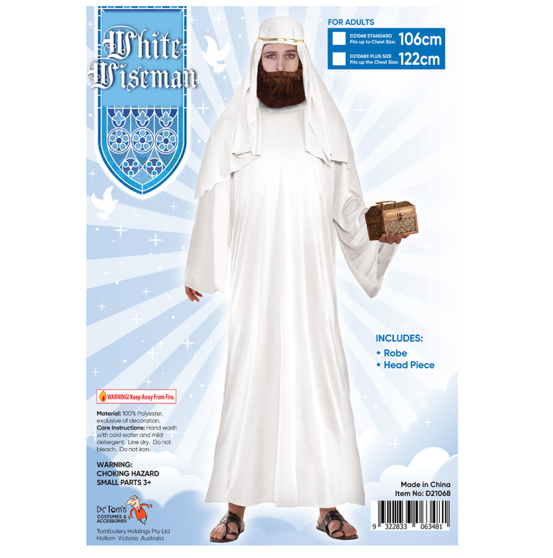 Wiseman White Costume