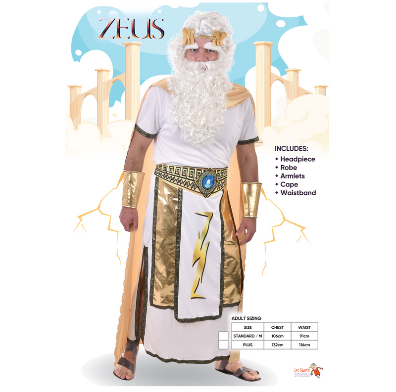 Zeus Costume halloween shop