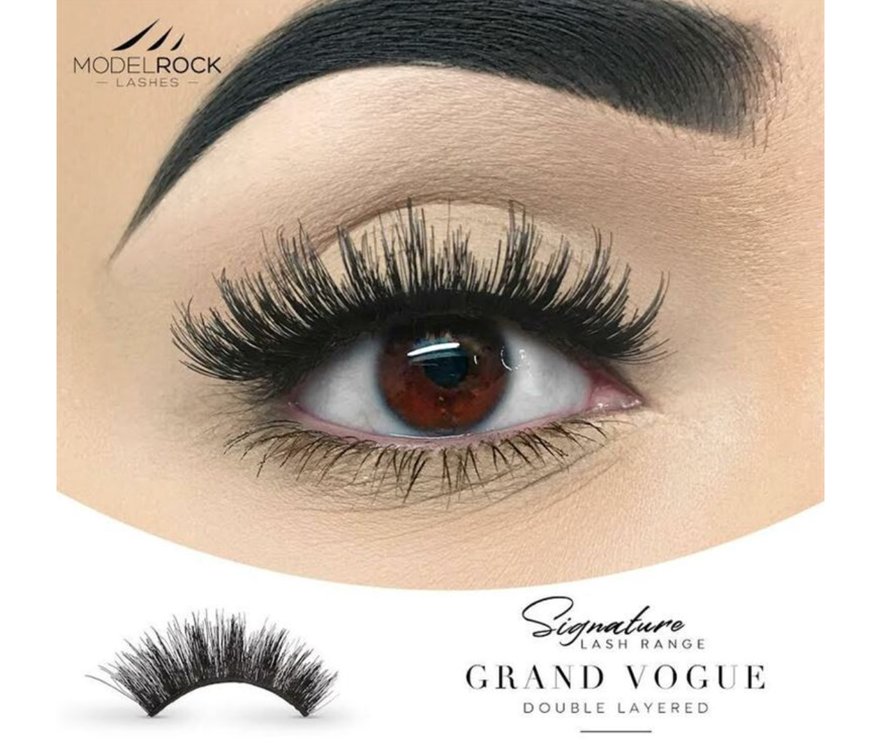 MODELROCK Lashes - Grand Vogue - Double Layered Lashes