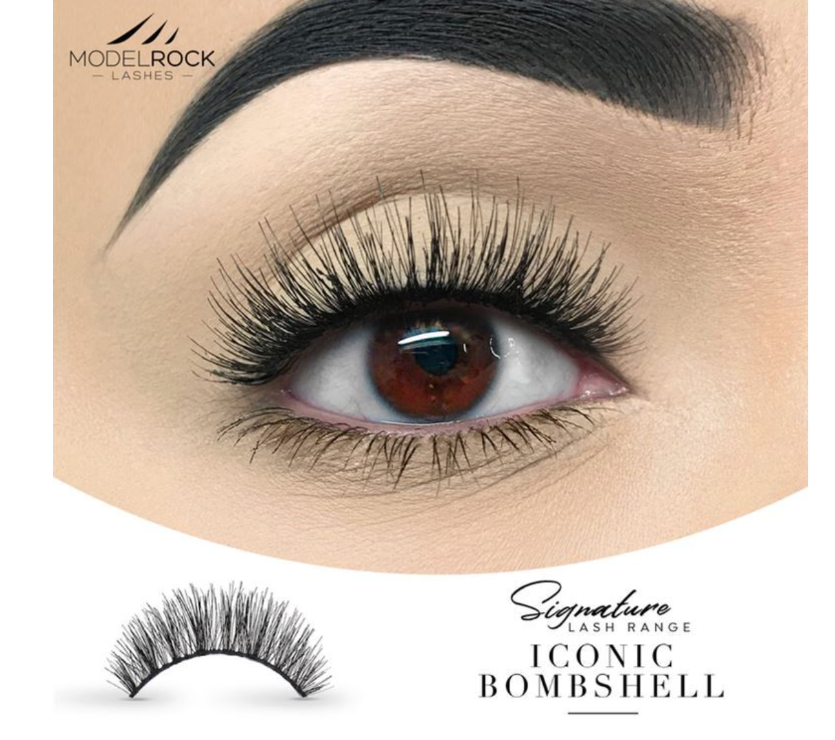 MODELROCK Lashes - Iconic Bombshell - Double layered Lashes