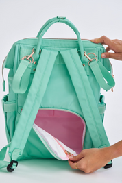 claudia dean pro bag matcha mint