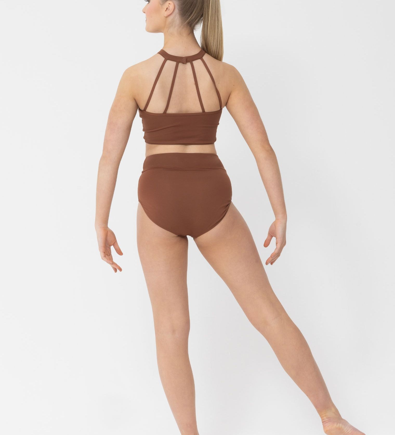 nude dance briefs costume brown mocha 