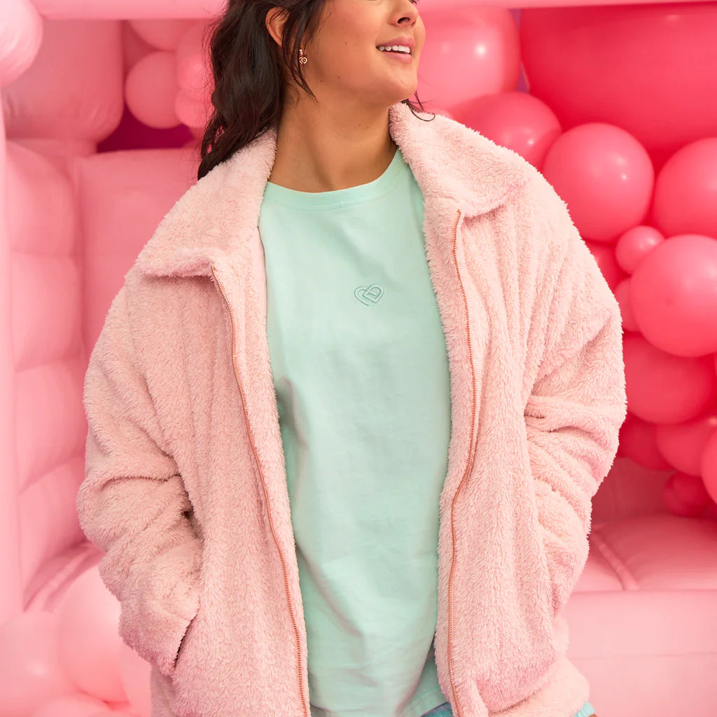 Marshmallow Teddy Jacket -Claudia Dean