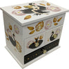 Musical Black Swan Jewellery Box with Drawers