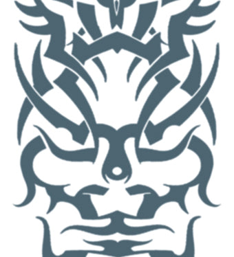 tribal tattoo temporary tats biker prisoner native