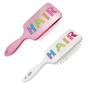 hair brush bedazzled sequin 