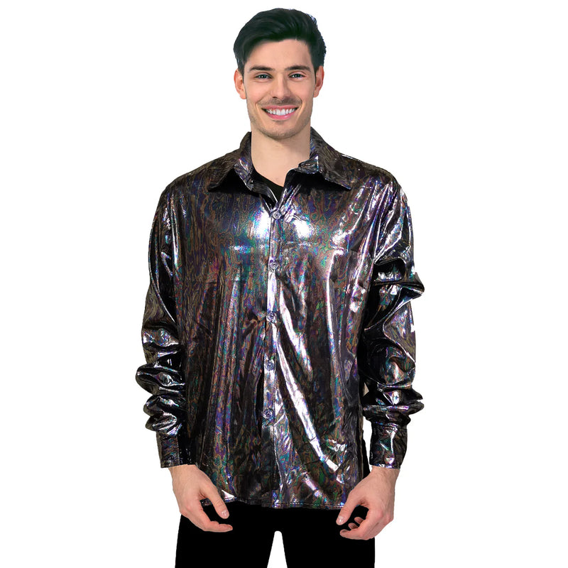 Adult Disco Shirt - Black