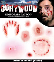 Animal Attack Trauma Tattoo