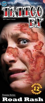 Road Rash Tattoo