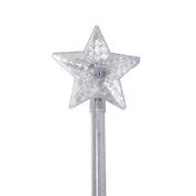 Magical Star Light Up Wand - Silver