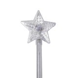 Magical Star Light Up Wand - Silver