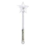 Magical Snowflake Light Up Wand - Silver