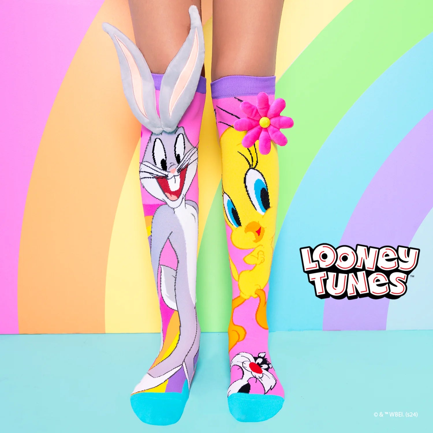 TWEETY AND BUGS BUNNY SOCKS  madmia looney tunes