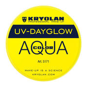 uv dayglow aquacolor kryolan glow in the dark makeup professional theatre stage tv film halloween horror sfx 