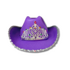 purple princess cowboy hat