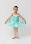 Mint petal tutu child costume ballet