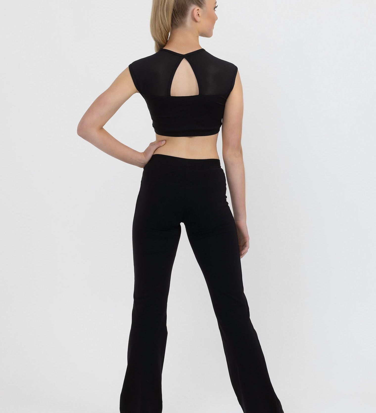 studio 7 dancewear jazz pants v band