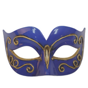 Blue/Gold Masquerade Mask