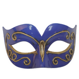Blue/Gold Masquerade Mask