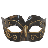 Black & Gold Masquerade Mask