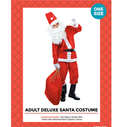 Adult Deluxe Santa Costume