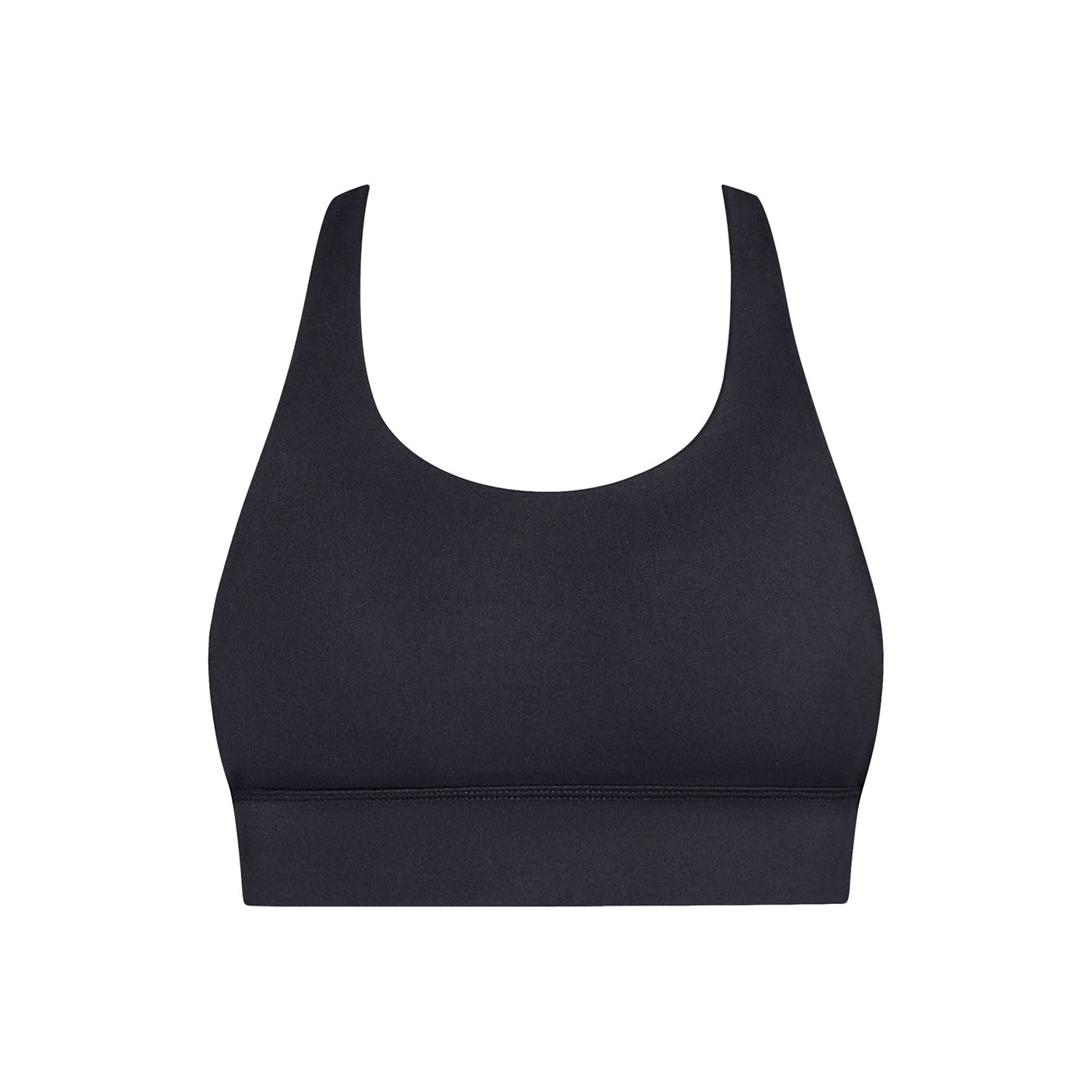 Adjustable Bra Crop Top Black Energetiks Dancewear