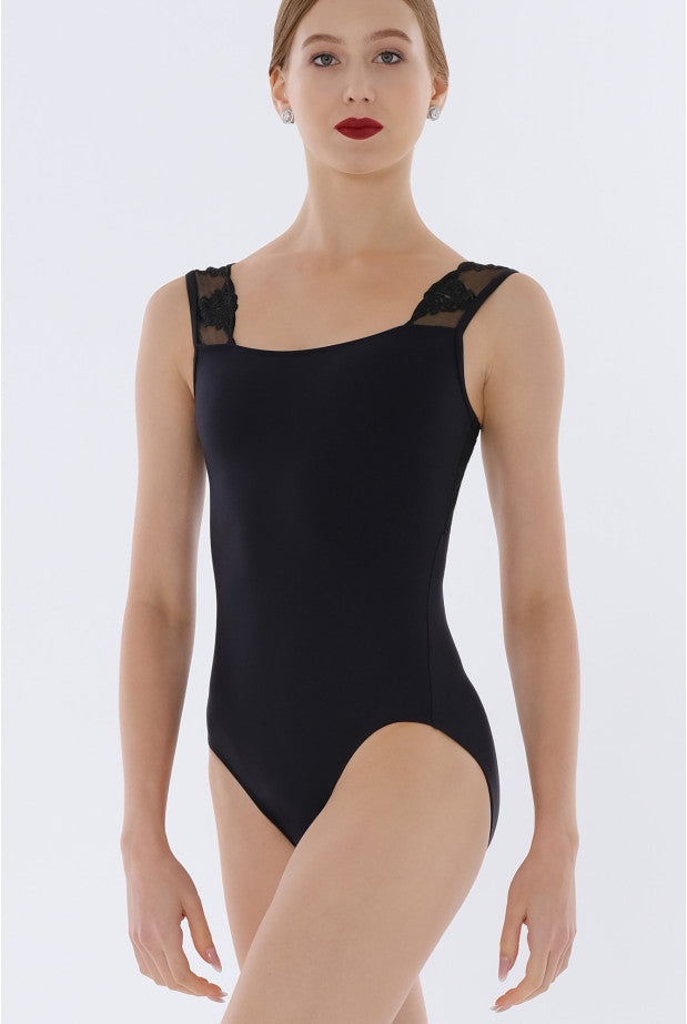 Amina Leotard - Black