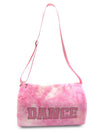dance bag faux fur ballet ballerina dance accessory