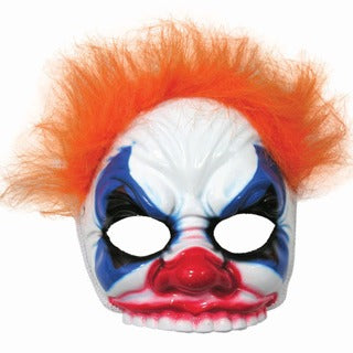 Mask - Evil Clown with hair