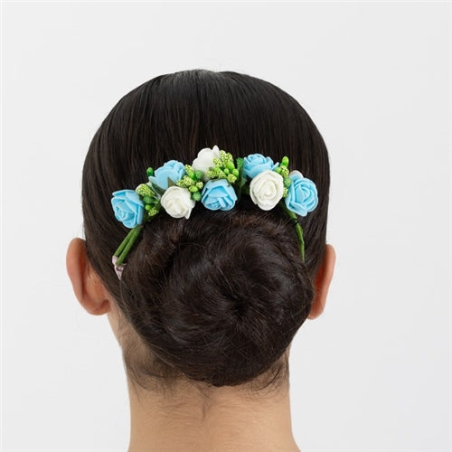 Hair flower bun wraps 