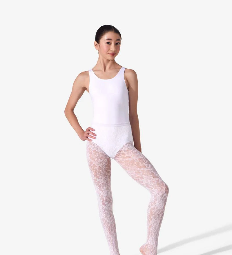 Fashion Lace Tights Capezio Dancewear