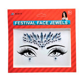 Festival Face Jewels - Silver