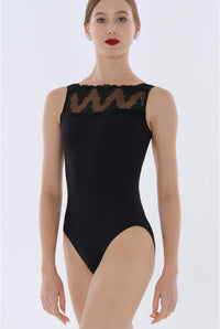 belle black wear moi leotard dancewear ballet ballerina pointe