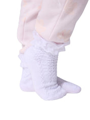 capezio dance sock ruffle tiny dancer multipack multi colours pink white purple dancewear kids children 