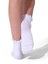 Children's Scalloped Edge Sock (3-Pack)