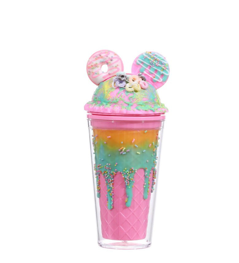 mad ally birthday cake tumbler 