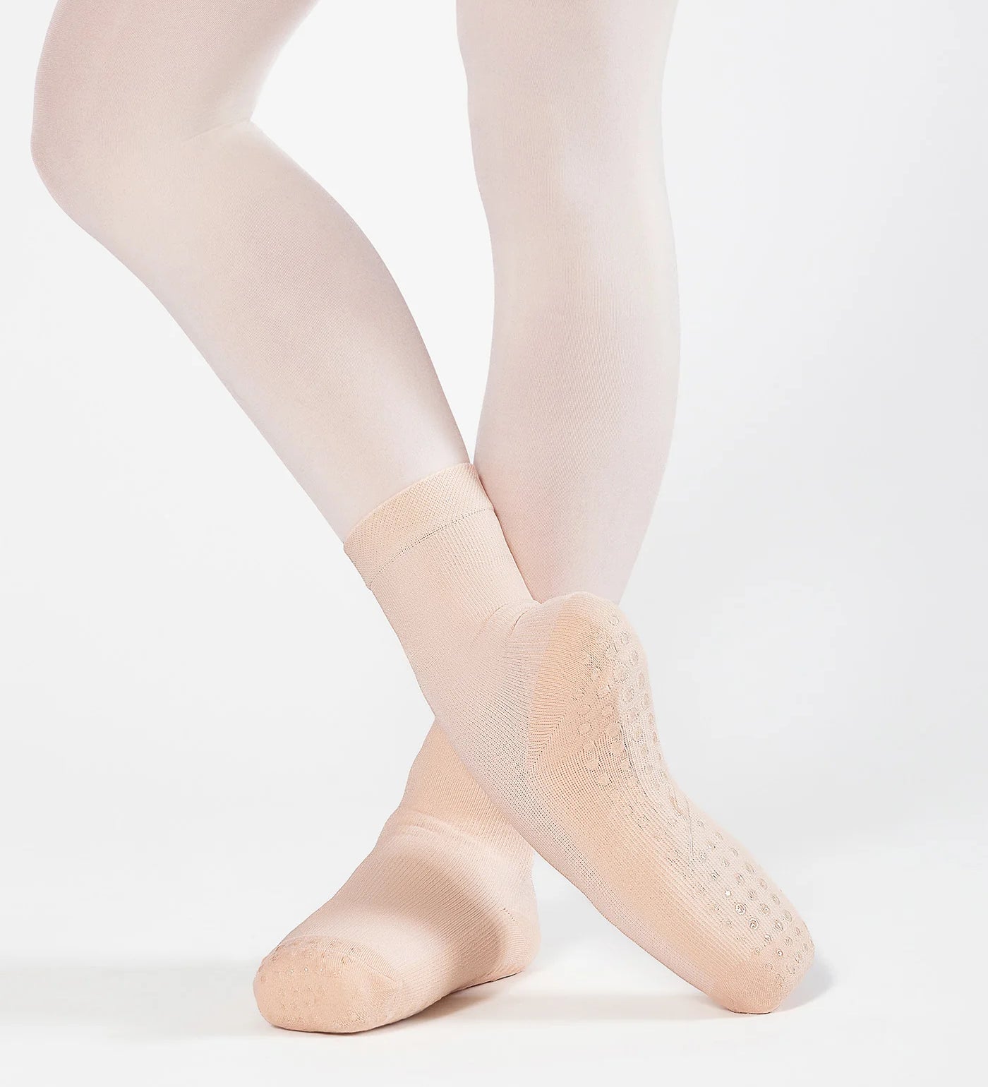 grip socks pointe shoe accessory over the pointe shoe 