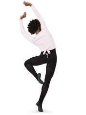 Ribbed Knit Wrap Sweater 11381W Capezio