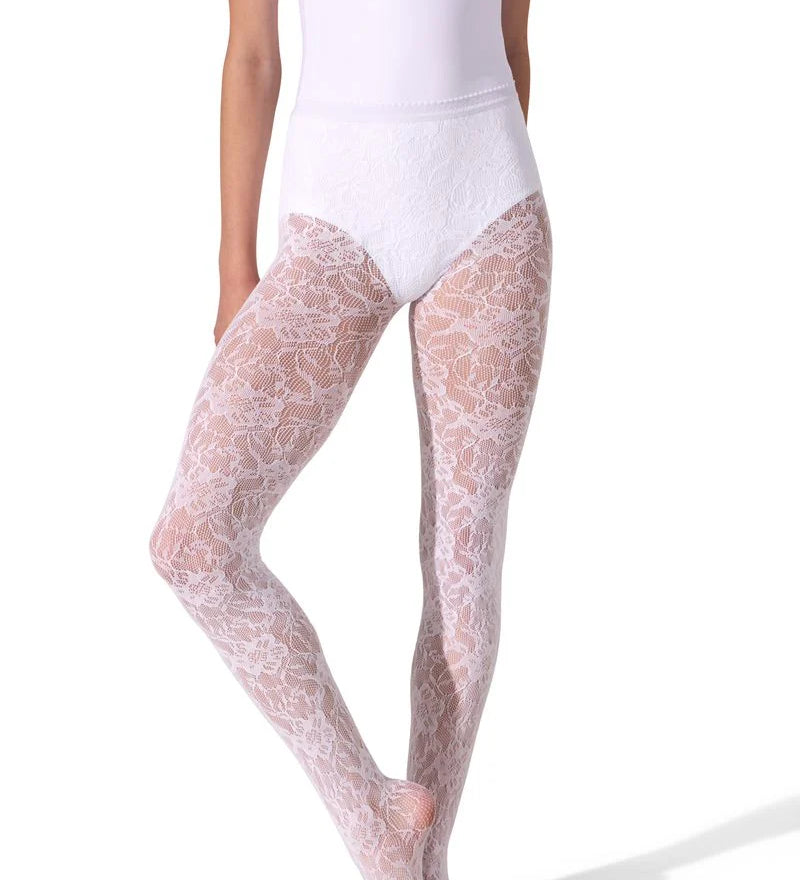 Fashion Lace Tights Capezio Dancewear