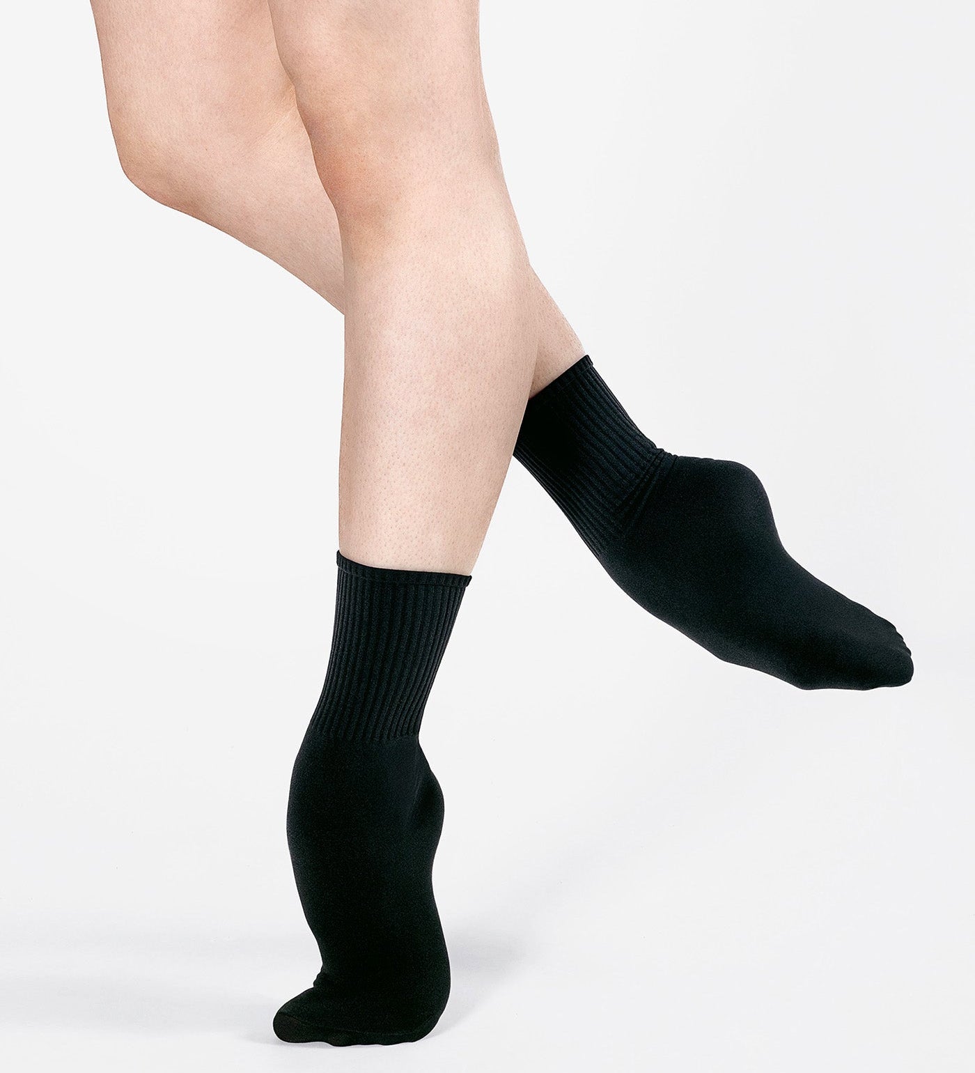 Ribbed Dance Sock
