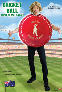 cricket ball aussie australian icon shane warne silly sunday mad monday mens costume dress up fancy sport funny 