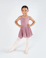 Emily Georgette Dusty Pink Skirt - Clearance