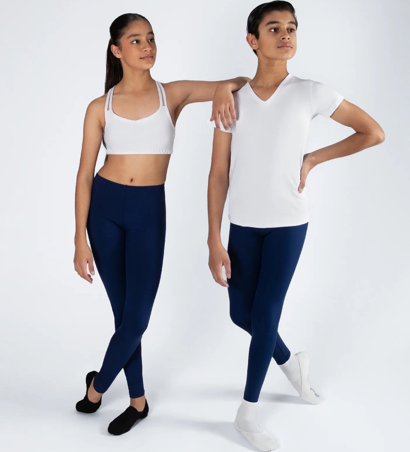 boys navy leggings tights ballet Jacinta Murphy 