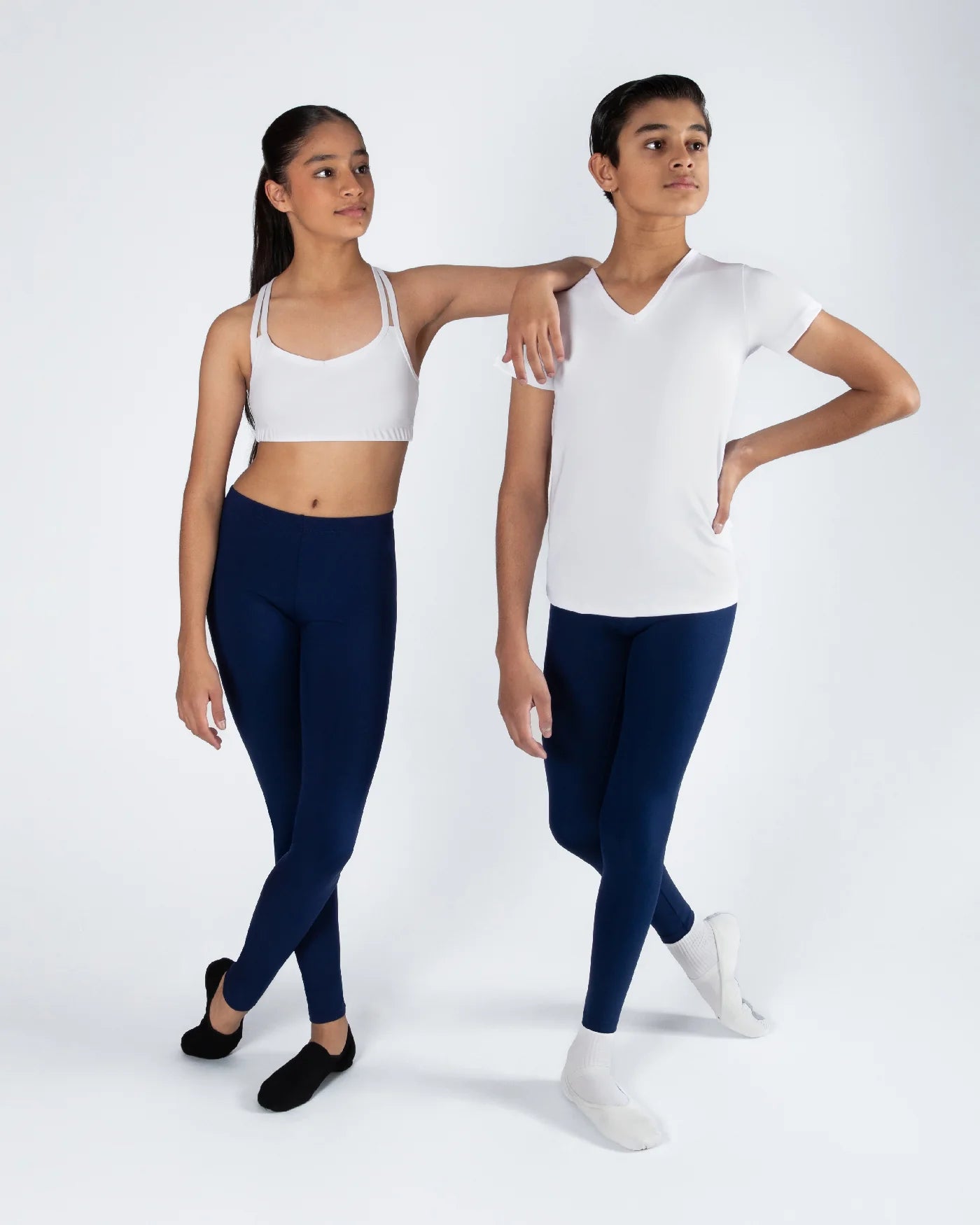 boys navy leggings tights ballet Jacinta Murphy 