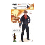 Cowboy Vest & Chaps Set