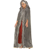 Faux Fur Cape - Grey
