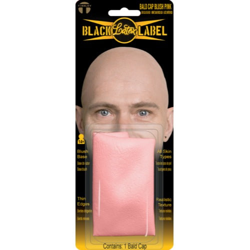 Black Label Bald Cap - Blush Pink