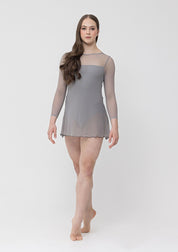  long sleeve mesh dress studio 7 dancewear lyrical costume