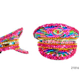 Deluxe Sequin Festival Hat - Rainbow