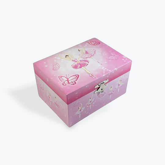 Butterfly Ballet - Rectangle Musical Jewellery Box